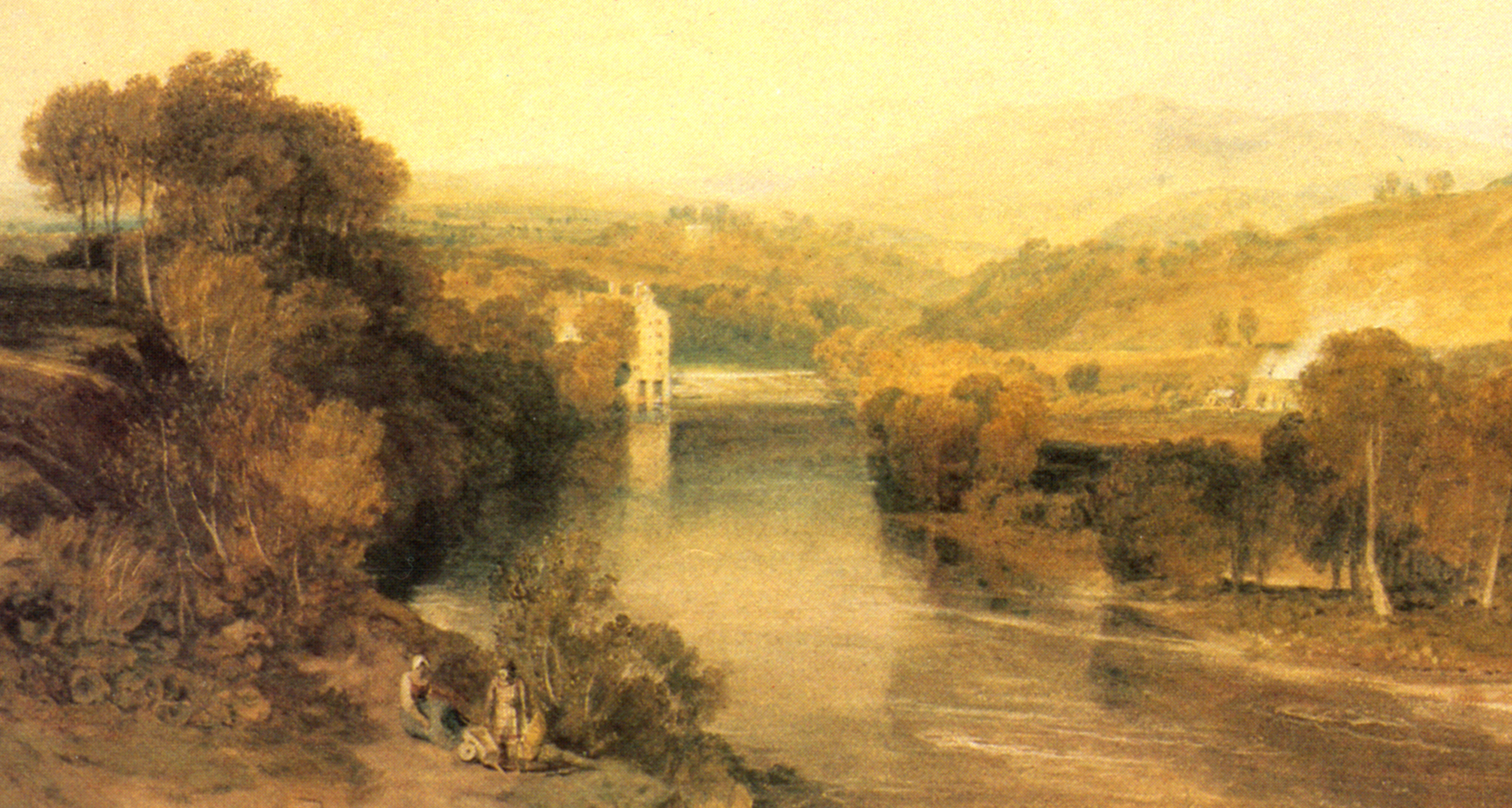 Painting: High Mill, by Turner. ©Don Barrett/Addingham Archive CC BY-NC 2.0